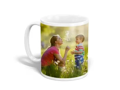 Klassische Fototasse